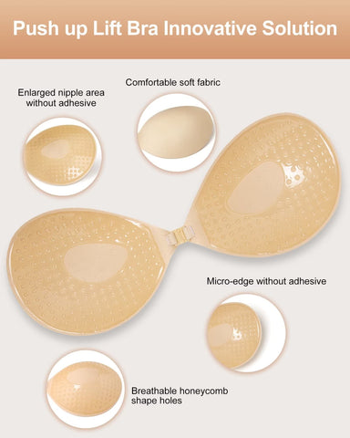 Invisible Self-adhesive Sticky Waterproof Bra