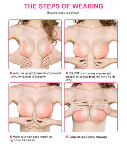 Strapless Silicone Adhesive Bra