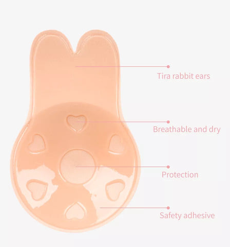 Breast Lift Bunny Ears Reusable Pasties