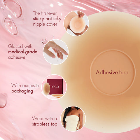 Semi-Adhesive Nipple Pasties