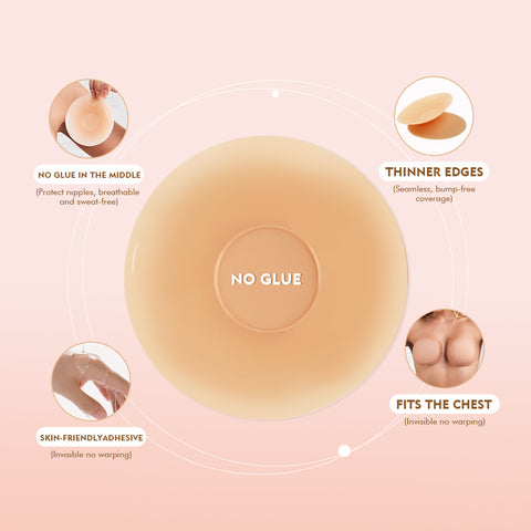 Semi-Adhesive Nipple Pasties