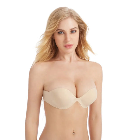 Push Up Strapless Stick On Bra