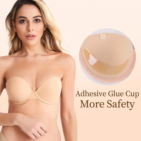 Strapless & Backless Invisible Adhesive Bras